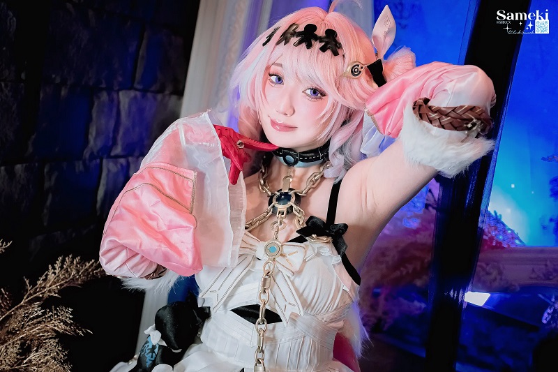 图片[2]-揭秘二次元甜心Sameki：高清COS写真与极品壁纸全收录