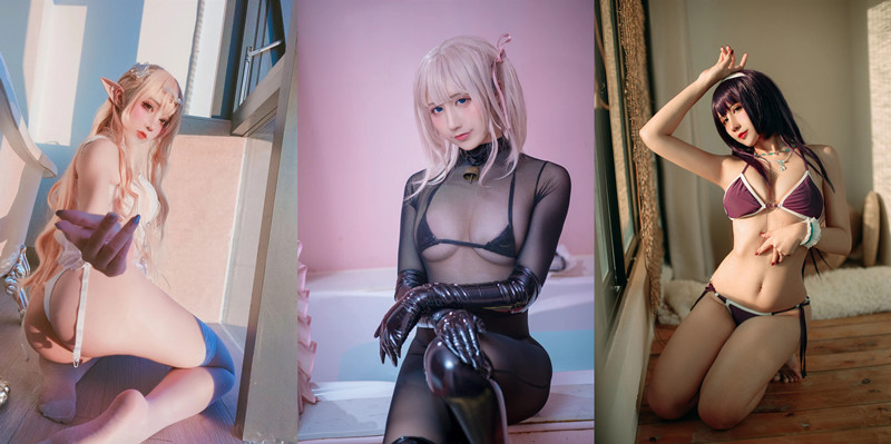 二次元博主 九曲Jean 写真合集 [107期]-老司机图社