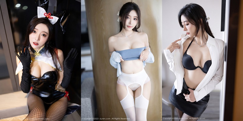 秀人网女神王馨瑶：从清纯校花到性感尤物的华丽 写真合集 [279期]-老司机图社