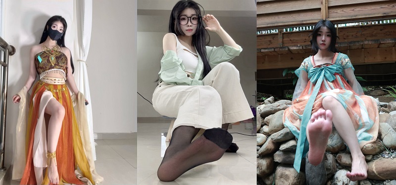 抖音博主 小羊蛋卷 恋足者的福利 [863P 50V 37.5G]-老司机图社